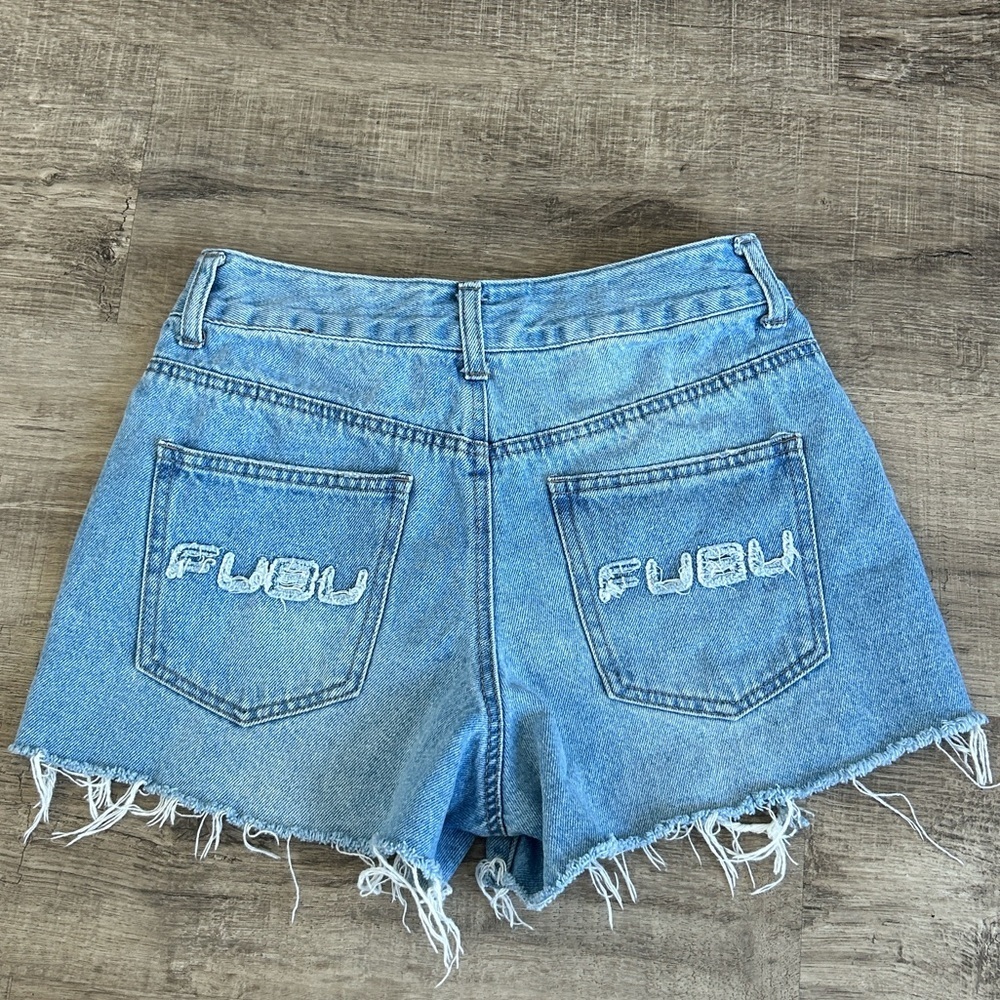 FUBU X Forever 21 Denim Jean Shorts S